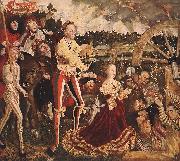 CRANACH, Lucas the Elder The Martyrdom of St Catherine fd china oil painting reproduction